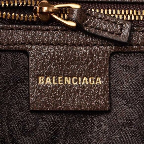 Balenciaga x Gucci Beige/Ebony Coated Canvas/Leather The Hacker Project 1961 ... - Picture 7 of 10
